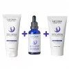 3lü Set - Yüz Temizleme + Yüz Kremi  + Yüz Serumu - Kırışıklık Çizgi Leke Yaşlılık Karşıtı Anti-Aging