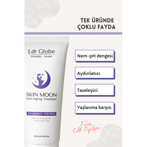 Yüz Temizleyici 200ml - Kırışıklık Çizgi ve Leke Karşıtı