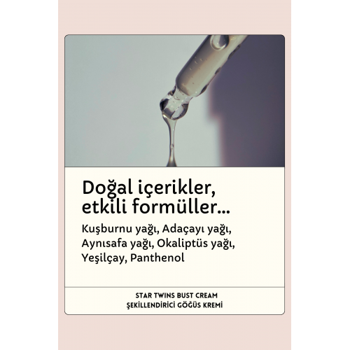 Göğüs Kremi 200ml - Dolgunlaştırıcı ve Sıkılaştırıcı