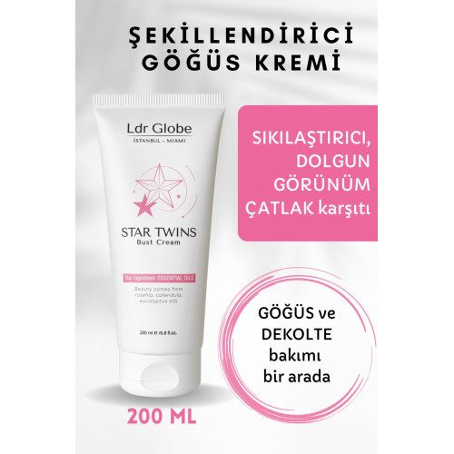 Göğüs Kremi 200ml - Dolgunlaştırıcı ve Sıkılaştırıcı