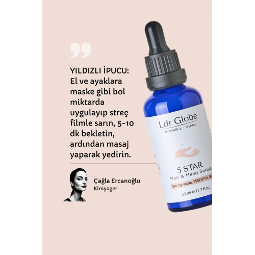 Tırnak Serumu - Besleyici Onarıcı Leke Açıcı El Ayak Tırnak 50ml