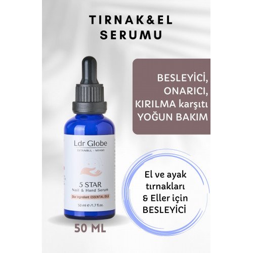 Tırnak Serumu - Besleyici Onarıcı Leke Açıcı El Ayak Tırnak 50ml