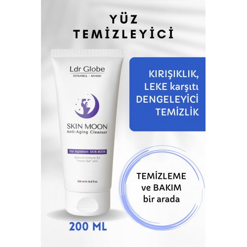 Yüz Temizleyici 200ml - Kırışıklık Çizgi ve Leke Karşıtı