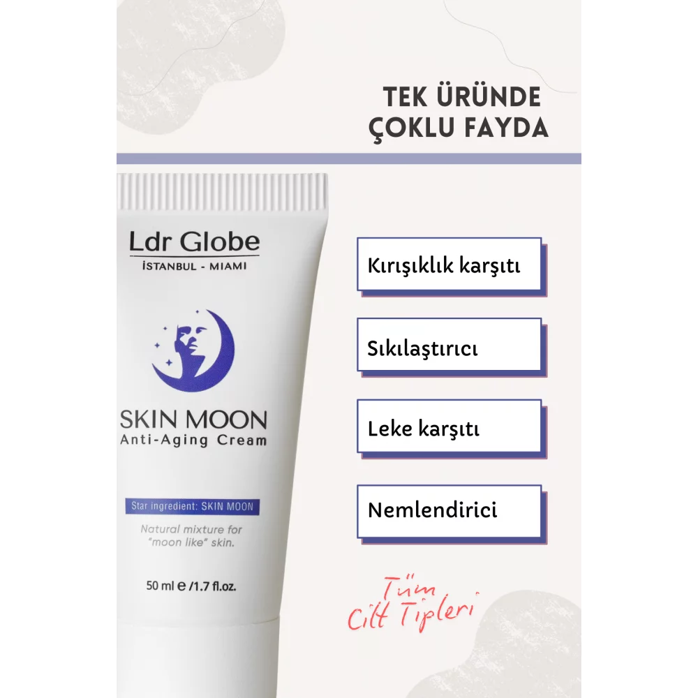 Yüz Kremi 50 ml - Kırışıklık Çizgi Leke Yaşlılık Karşıtı Anti-Aging