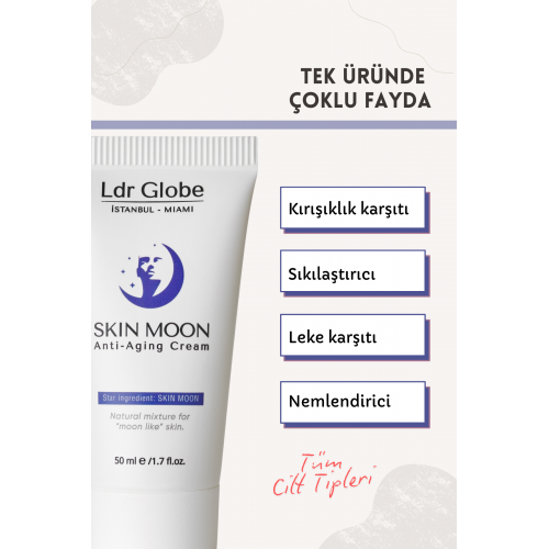 Yüz Kremi 50 ml - Kırışıklık Çizgi Leke Yaşlılık Karşıtı Anti-Aging