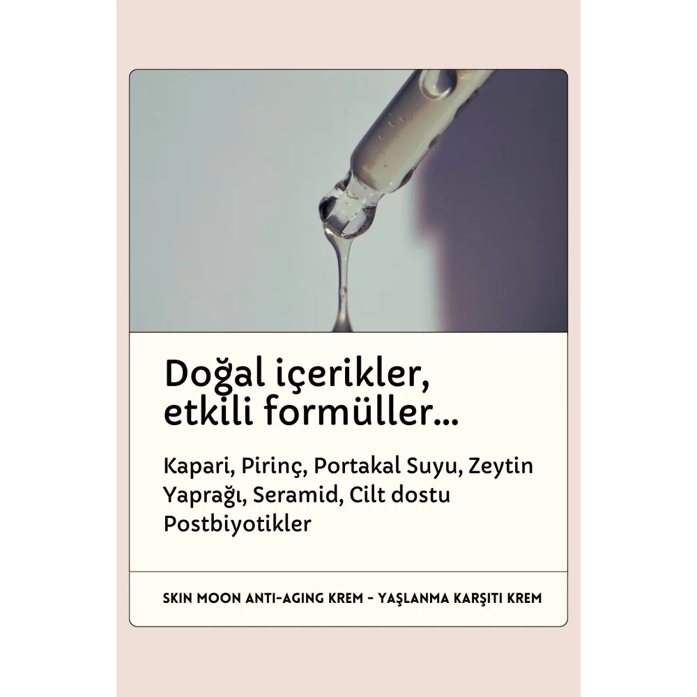 Yüz Kremi 50 ml - Kırışıklık Çizgi Leke Yaşlılık Karşıtı Anti-Aging