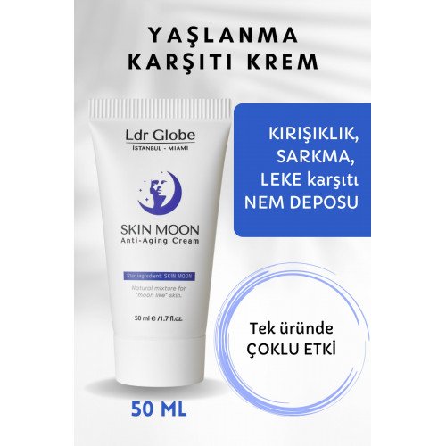 Yüz Kremi 50 ml - Kırışıklık Çizgi Leke Yaşlılık Karşıtı Anti-Aging