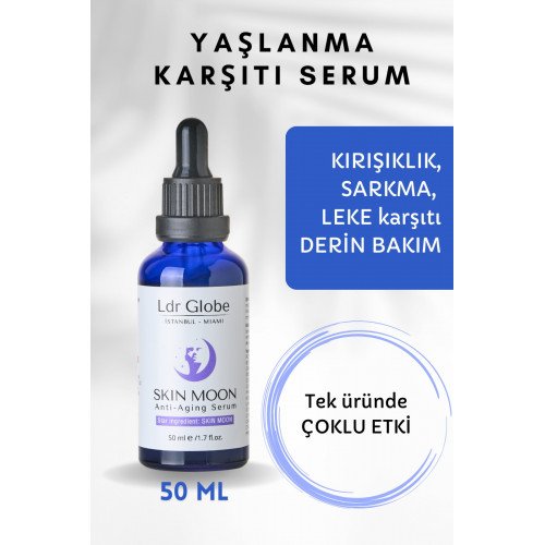 Yüz Serumu 50ml - Kırışıklık Çizgi Leke Yaşlılık Karşıtı Anti-Aging